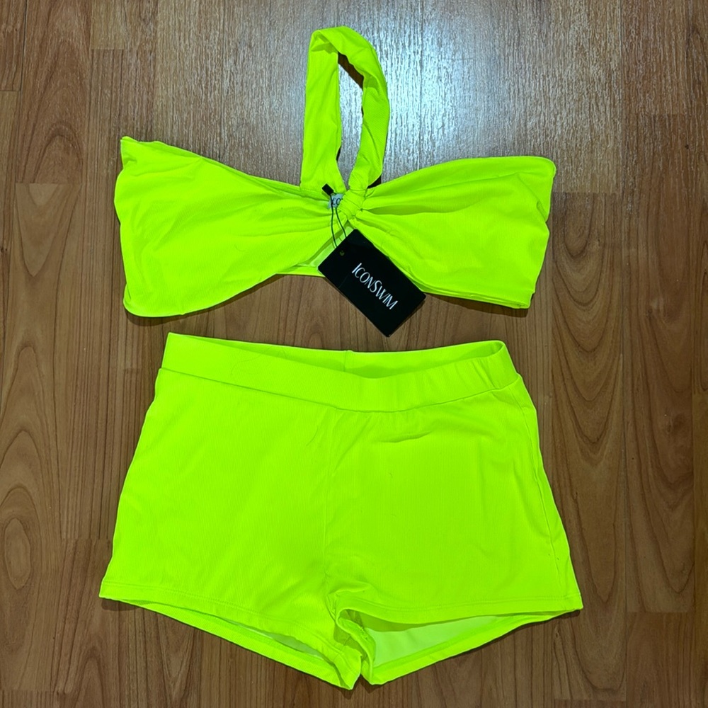 Neon Icon swim 2 piece swimsuit
